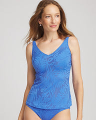 Chico's | Gottex Skyfall Lace Tankini/ Light Blue