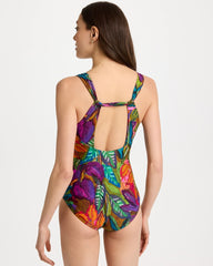 Chico's | Magicsuit® Cactus Flower Dakota One-Piece Swimsuit/ Multi Print