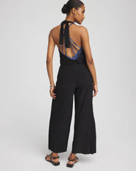 Chico's | Magicsuit Surplice Neck Jumpsuit/ Black