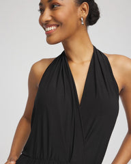 Chico's | Magicsuit Surplice Neck Jumpsuit/ Black