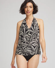 Chico's | Miraclesuit® Hearts of Palm Tankini/ Black/Multi