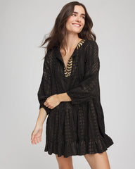 Chico's | Miraclesuit® Beach Jacquard Dress/ Black
