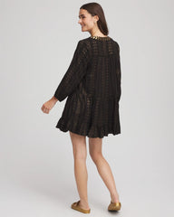Chico's | Miraclesuit® Beach Jacquard Dress/ Black