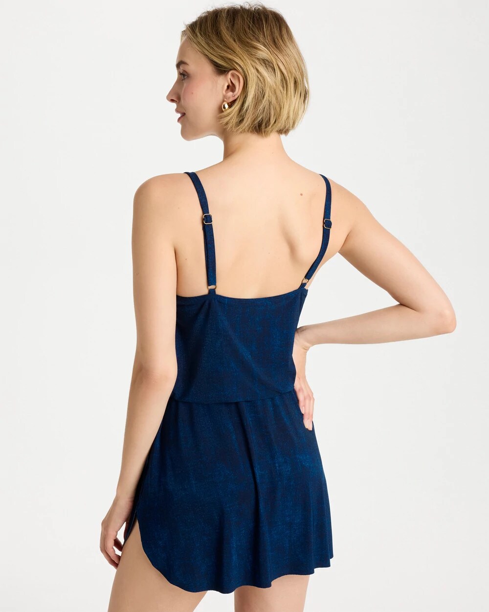Chico's | Magicsuit® Billie Jean Kami Swim Dress/ Denim