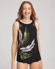 Chico's | Miraclesuit® Boca Grande Ursula Tankini/ Black/Multi