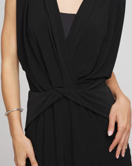 Chico's | Magicsuit® Surplice Dress Cover Up/ Black