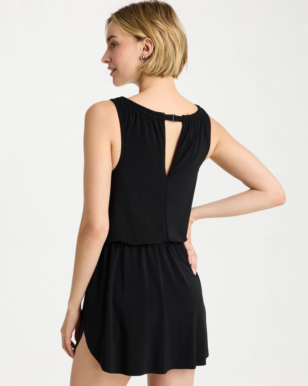 Chico's | Magicsuit® Effie Solid Swim Dress/ Black