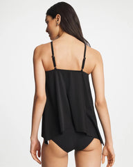 Chico's | Miraclesuit® Ombra Fiore Tankini/ Black/Multi