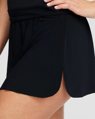 Chico's | Magicsuit Tennis Swim Skirt/ Black