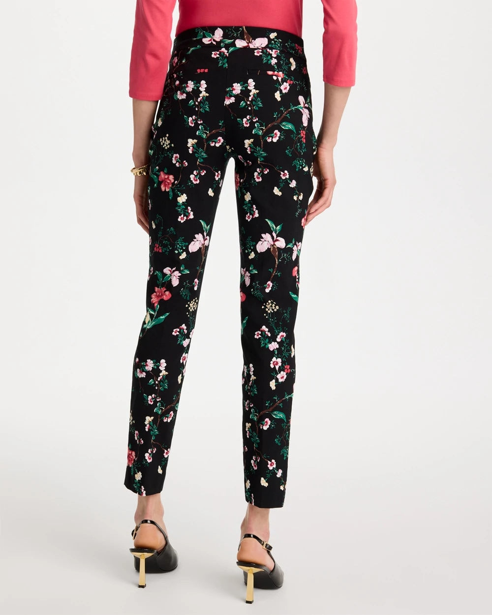 Chico's | Kyoto Bloom Brigitte™ Slim Ankle Pants/ Black