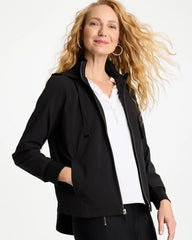Chico's | Zenergy® UPF Rib Mix Jacket/ Black