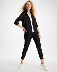 Chico's | Zenergy® UPF Rib Mix Jacket/ Black