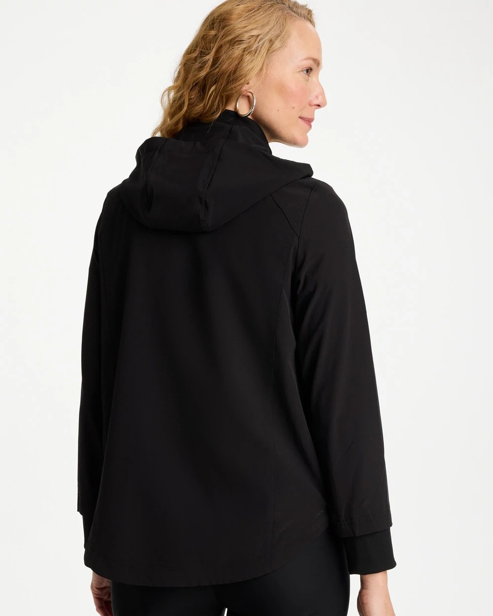 Chico's | Zenergy® UPF Rib Mix Jacket/ Black