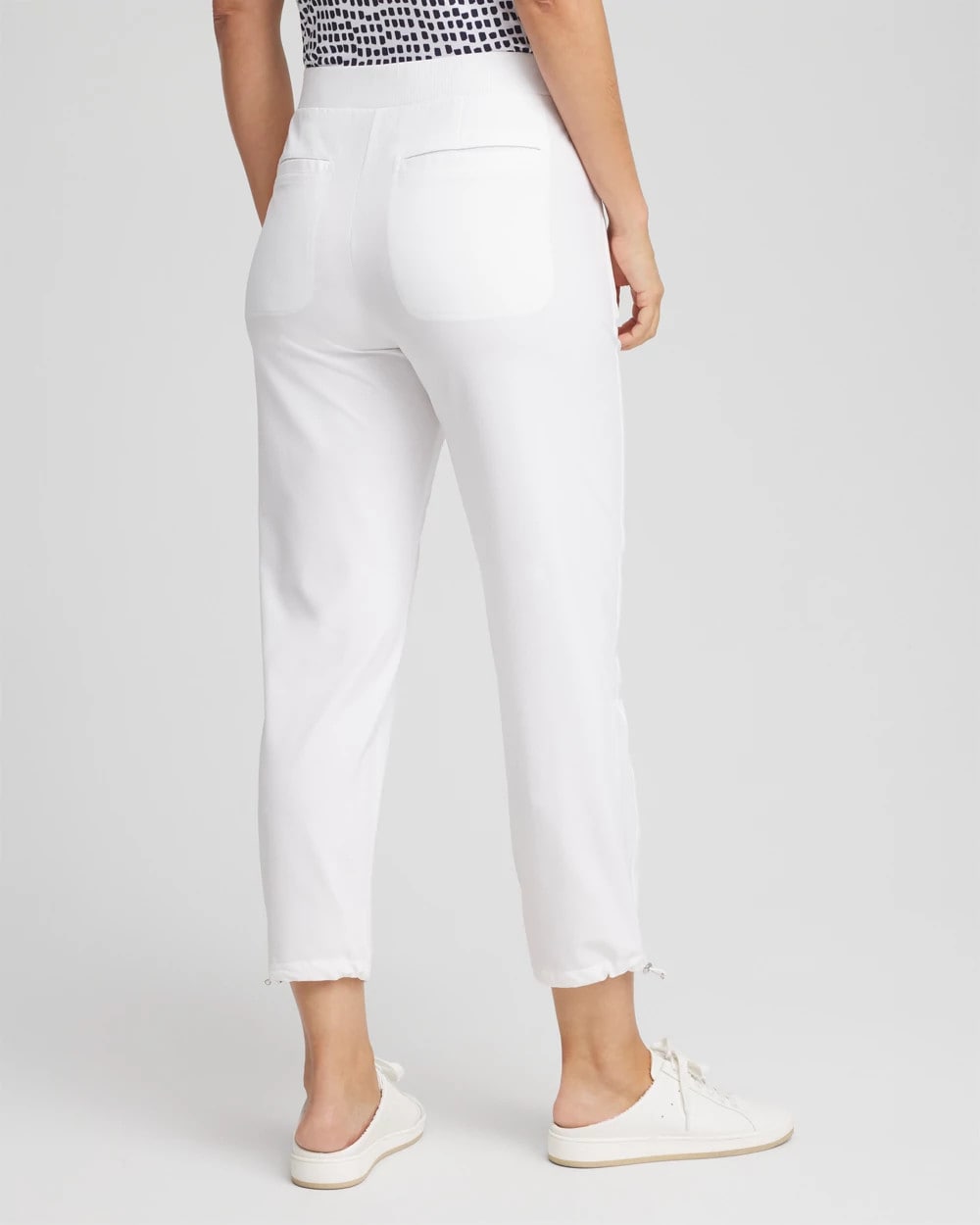 Chico's | Zenergy® UPF Bungee Neema Cropped Pants/ Alabaster