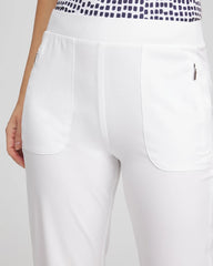 Chico's | Zenergy® UPF Bungee Neema Cropped Pants/ Alabaster