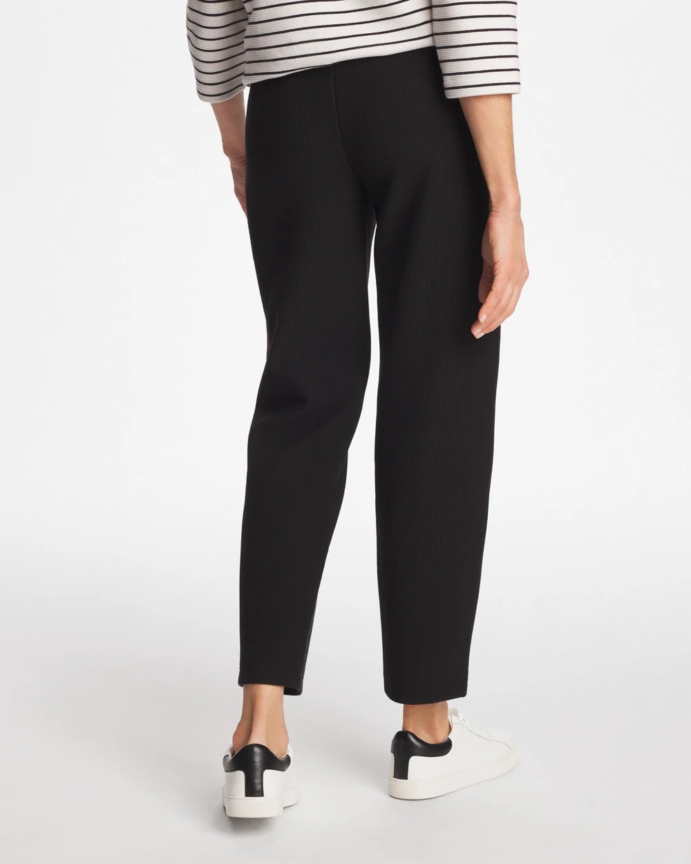 Chico's | Zenergy® Ottoman Knit Ankle Pants/ Black