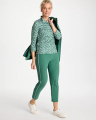 Chico's | Zenergy® UPF Side Piping Ankle Pants/ Water Lily Green