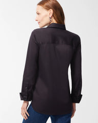 Chico's | No-Iron™ Stretch Shirt/ Black