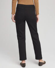 Chico's | Girlfriend Straight Ankle Jeans/ Black