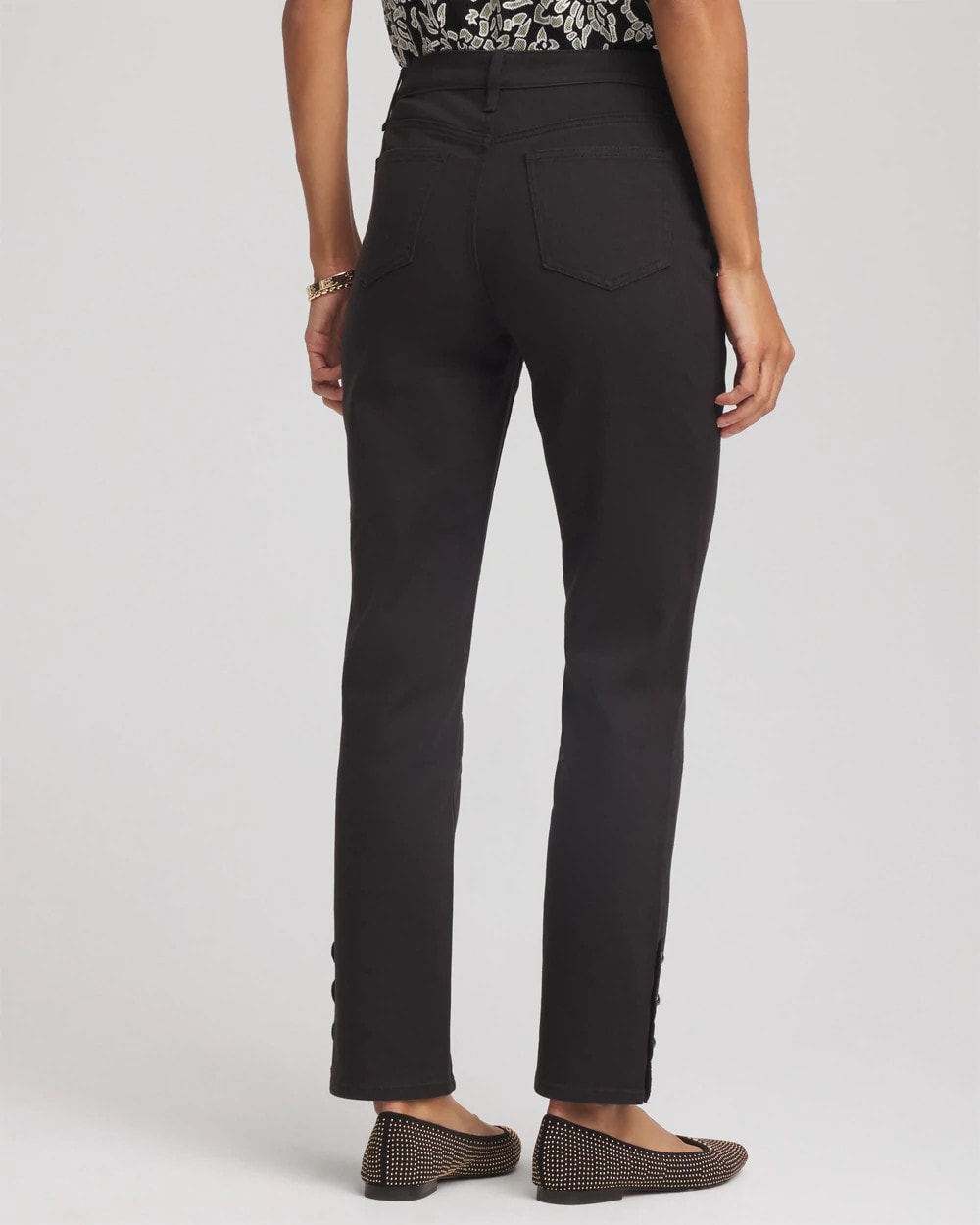 Chico's | Girlfriend Slim Ankle Jeans/ Black