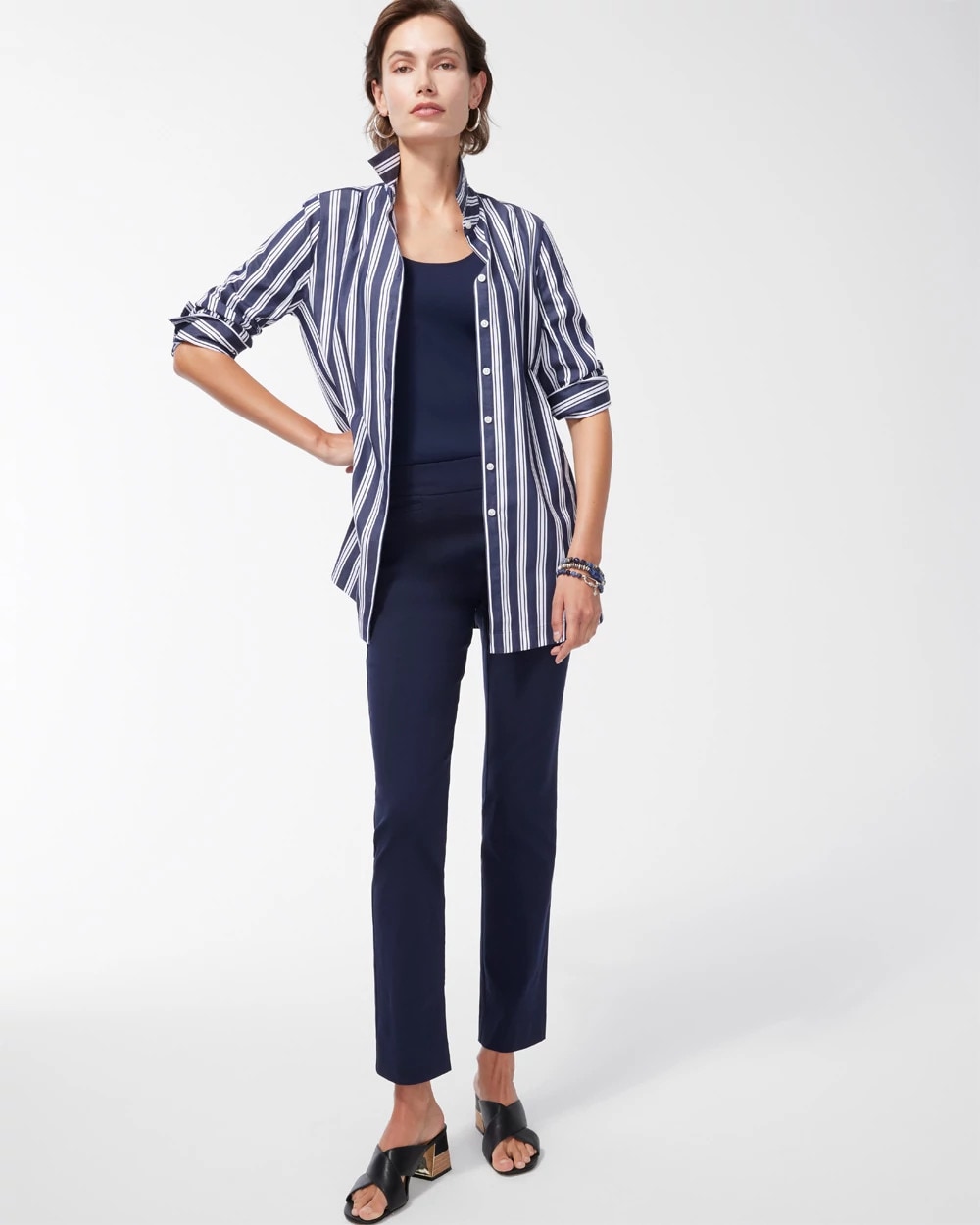 Chico's | Brigitte™ Slim Pull-On Pants/ Ink