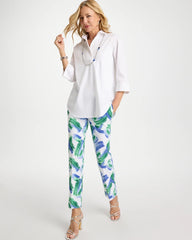 Chico's | Brigitte™ Straight Whisp Crop/ Amparo Blue
