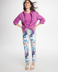 Chico's | Blur Geo Brigitte™ Slim Ankle Pants/ Passport Blue
