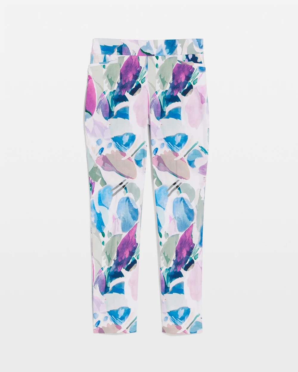 Chico's | Blur Geo Brigitte™ Slim Ankle Pants/ Passport Blue