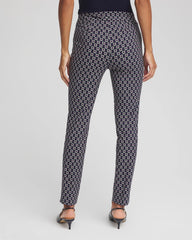 Chico's | Brigitte™ Chain Connection Slim Ankle Pants/ Passport Blue