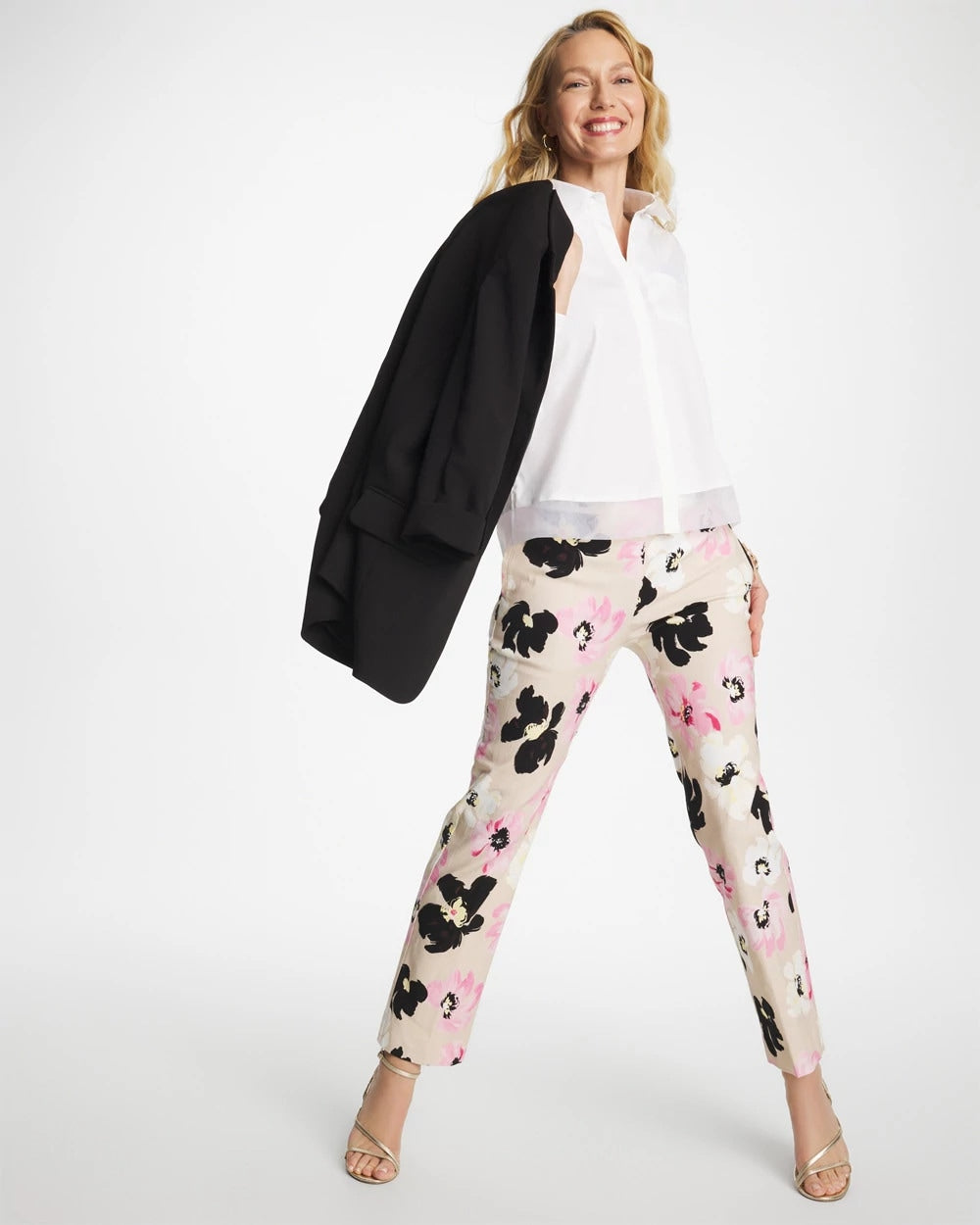 Chico's | Blossom Brigitte™ Straight Crop/ Sweet Blossom