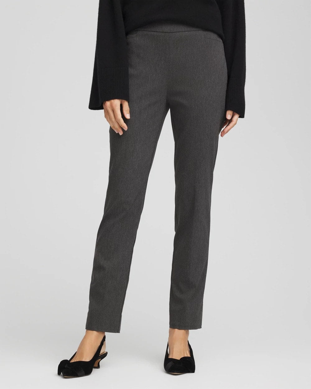 Chico's | Brigitte™ Slim Ankle Pants/ Graphite Heather Gray
