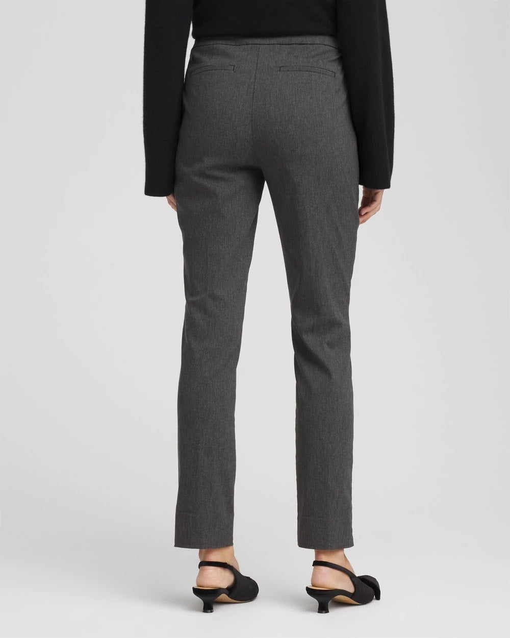 Chico's | Brigitte™ Slim Ankle Pants/ Graphite Heather Gray