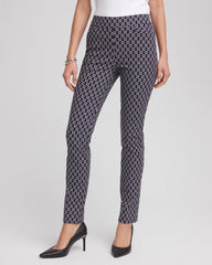 Chico's | Brigitte™ Chain Connection Slim Pants/ Passport Blue