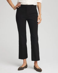 Chico's | Emme Cropped Flared Pants/ Black