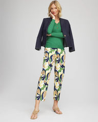 Chico's | Emme Straight Mod Cropped Pants/ Alabaster