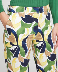 Chico's | Emme Straight Mod Cropped Pants/ Alabaster