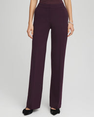 Chico's | Emme Wide-Leg Trouser Ponte Pants/ Night Bloom