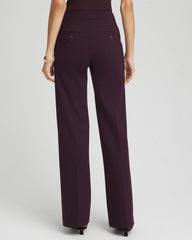 Chico's | Emme Wide-Leg Trouser Ponte Pants/ Night Bloom