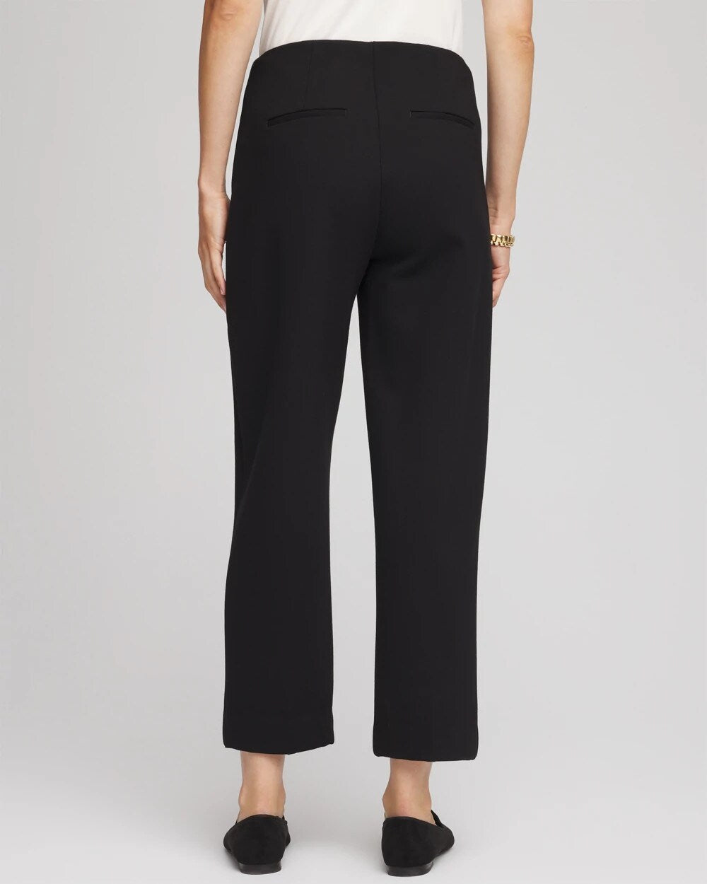 Chico's | Juliet Relaxed Tapered Ankle Pants/ Black