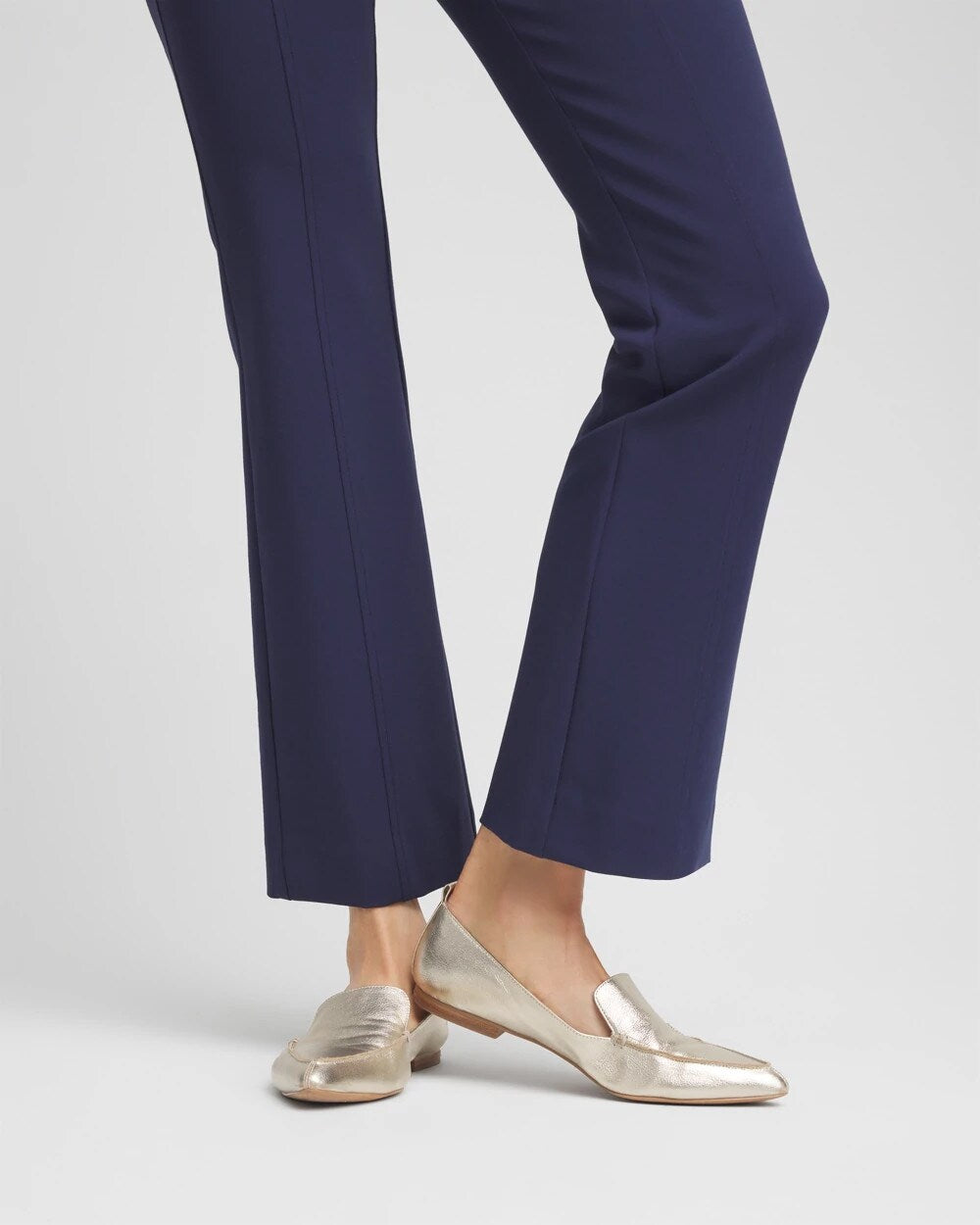 Chico's | Lightweight Juliet Kick Flare Pants/ Passport Blue