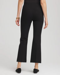 Chico's | Juliet Slim Cropped Flared Pants/ Black