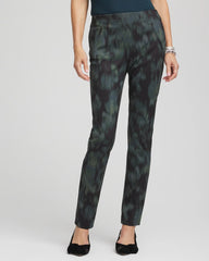 Chico's | Brinkly Blur Juliet Slim Ankle Pants/ Black