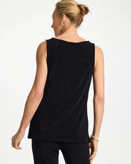 Chico's | Travelers™ Classic Side-Slit Tank/ Travelers Black