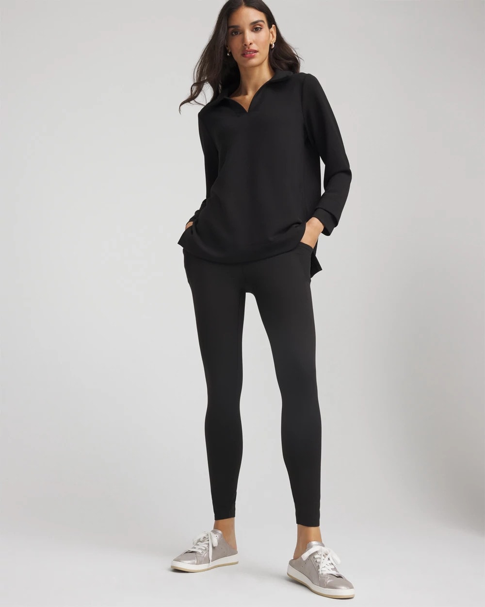 Chico's | Zenergy® UPF Soft-Stretch Leggings/ Black