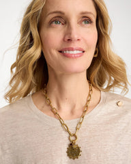 Chico's | Capricorn Zodiac Charm Pendant/ Mixed Metals