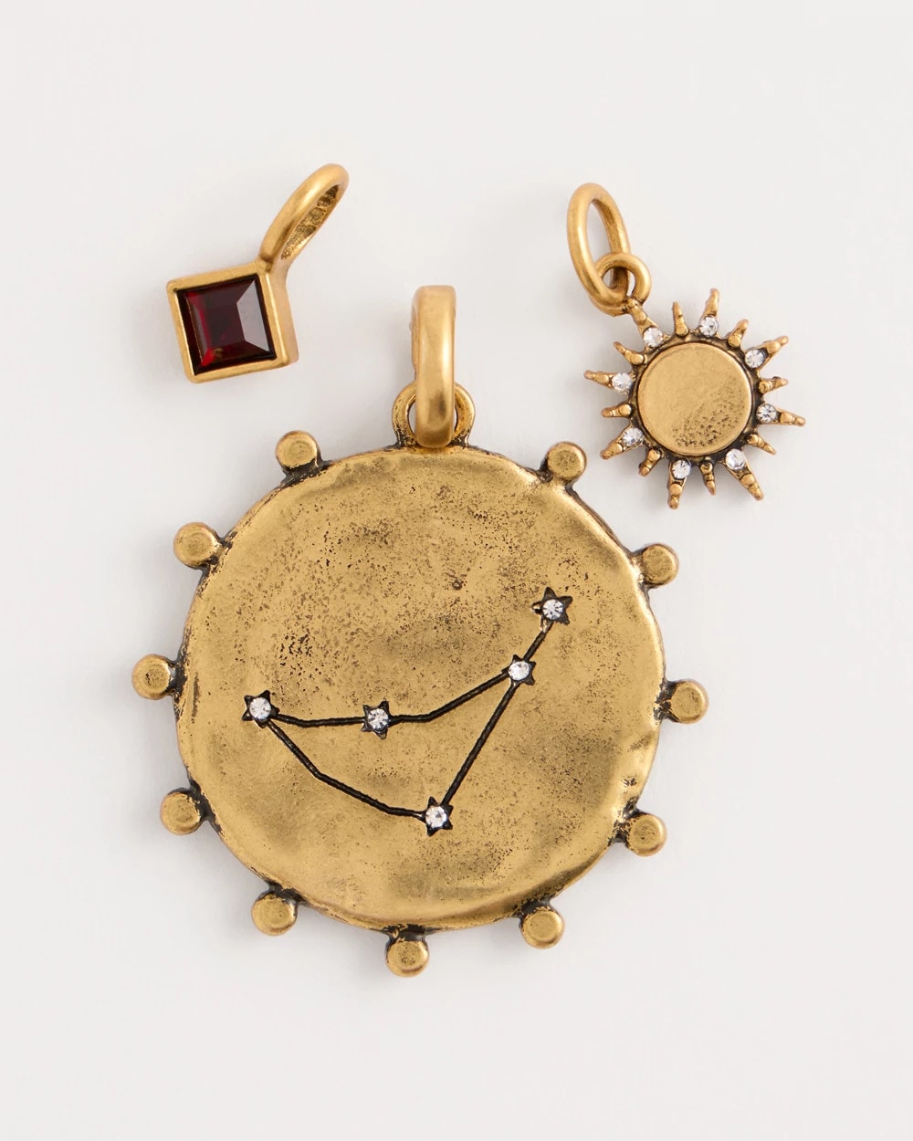 Chico's | Capricorn Zodiac Charm Pendant/ Mixed Metals