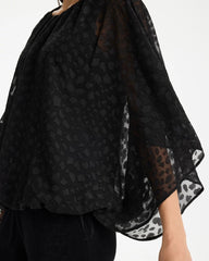 Chico's | Travelers™ Bubble Hem Top/ Travelers Black