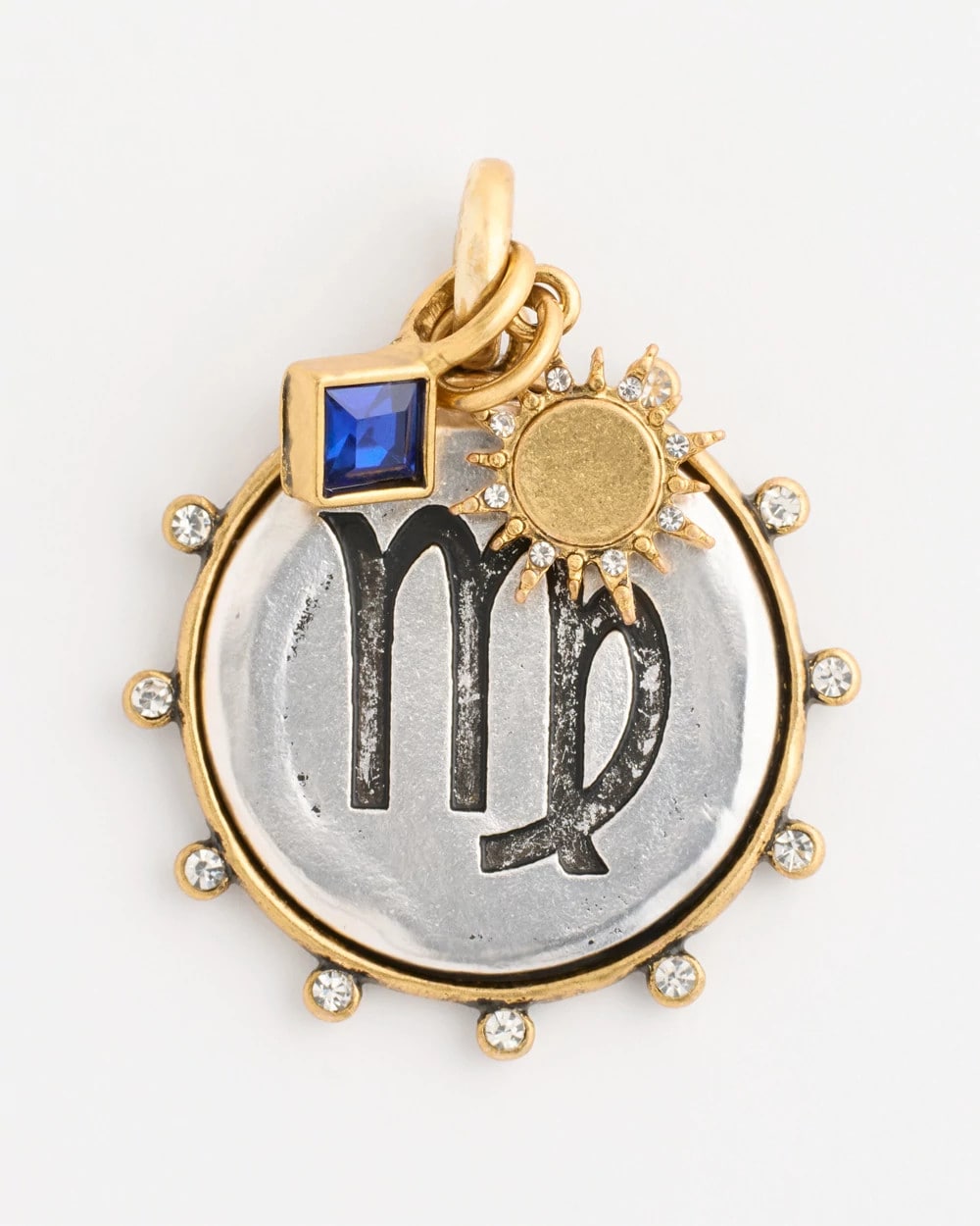 Chico's | Virgo Zodiac Charm Pendant/ Mixed Metals