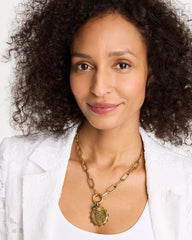 Chico's | Taurus Zodiac Charm Pendant/ Mixed Metals