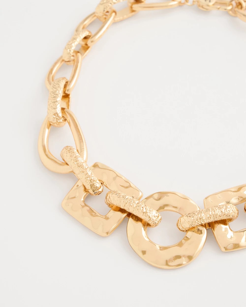 Chico's | Chunky Collar Necklace/ Gold